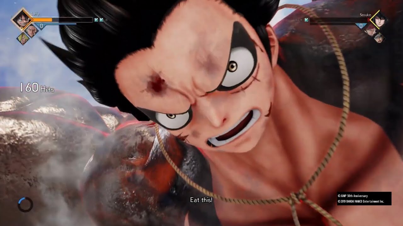 Jump Force Luffy Vs Naruto Characters