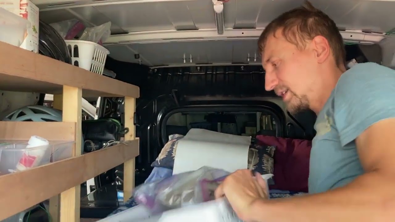 2015 Ram Promaster City camper van interior tour