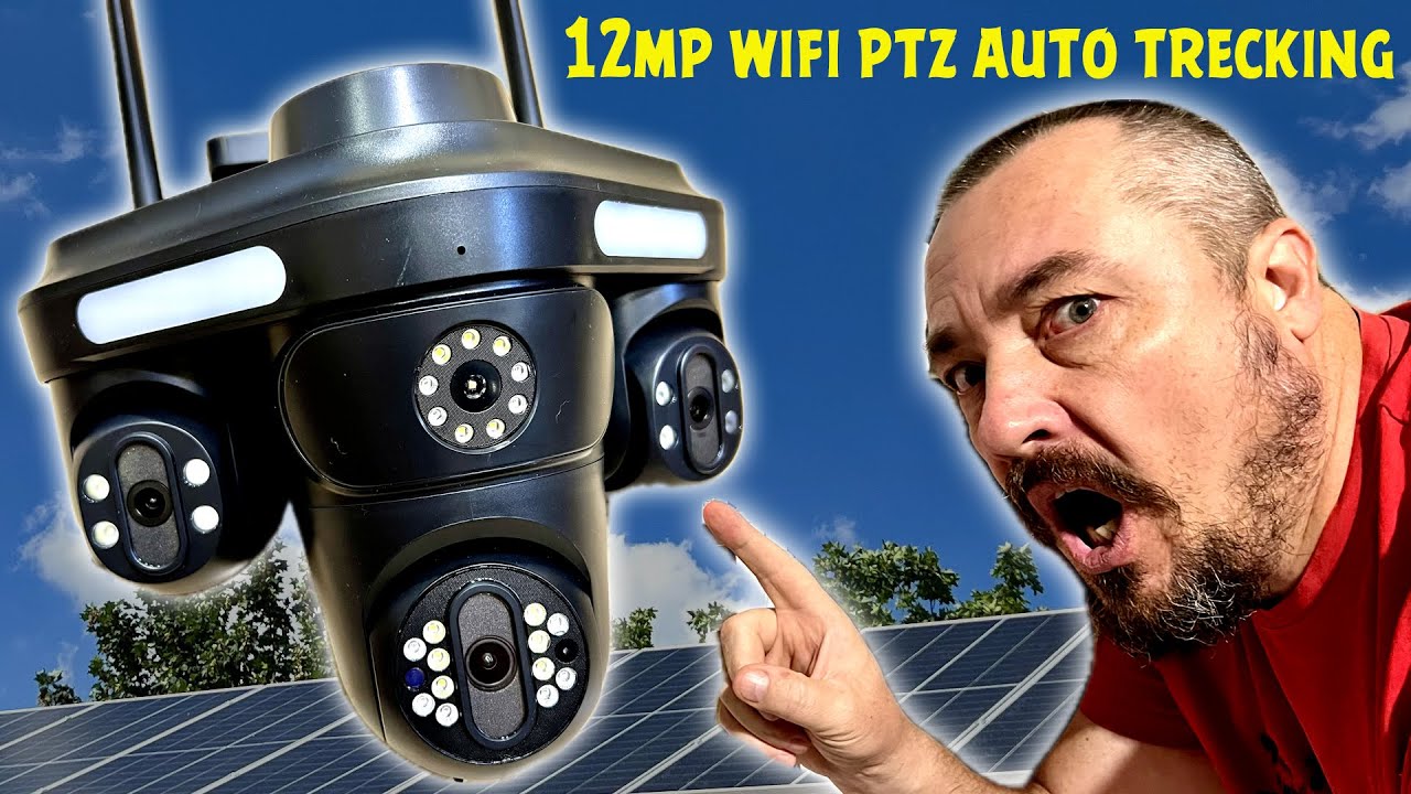 Wifi камера видеонаблюдения 3в1со слежением. Такой я еще не видел!