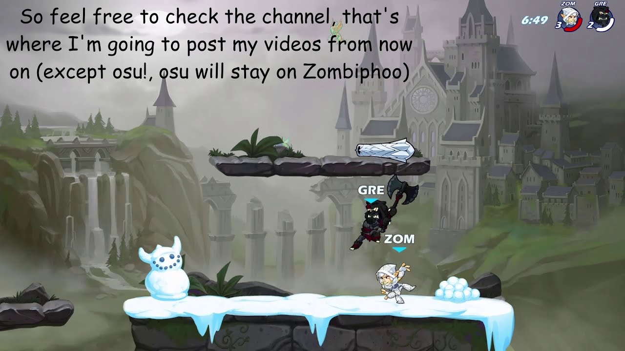 Channel update (new channel + brawlhalla)