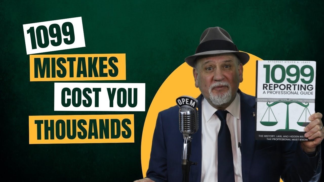 1099 Mistakes cost you thousands