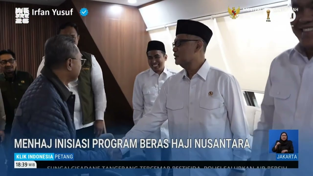 MENHAJ INISIASI PROGRAM BERAS HAJI NUSANTARA