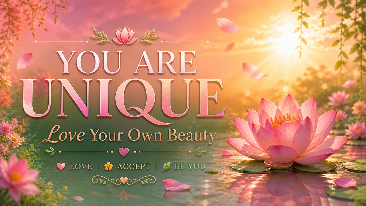 Release Typical Beauty Standards | Instead, Love Your Own Beauty🧡 | A Message for You 💌 #selflove 