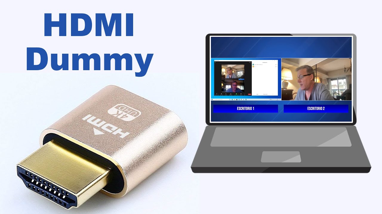 HDMI Dummy o Emulador de pantalla externa