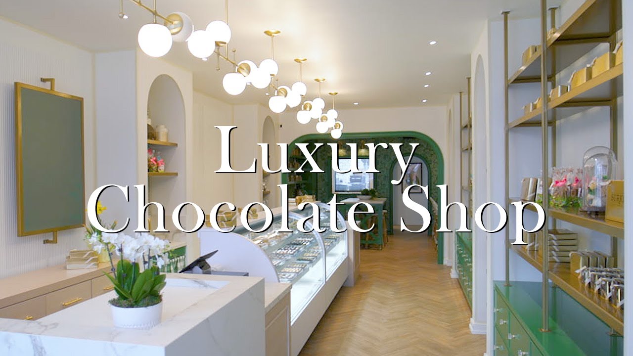 Проектирование роскошного шоколадного магазина || Burke Candy (экскурсия по проекту)