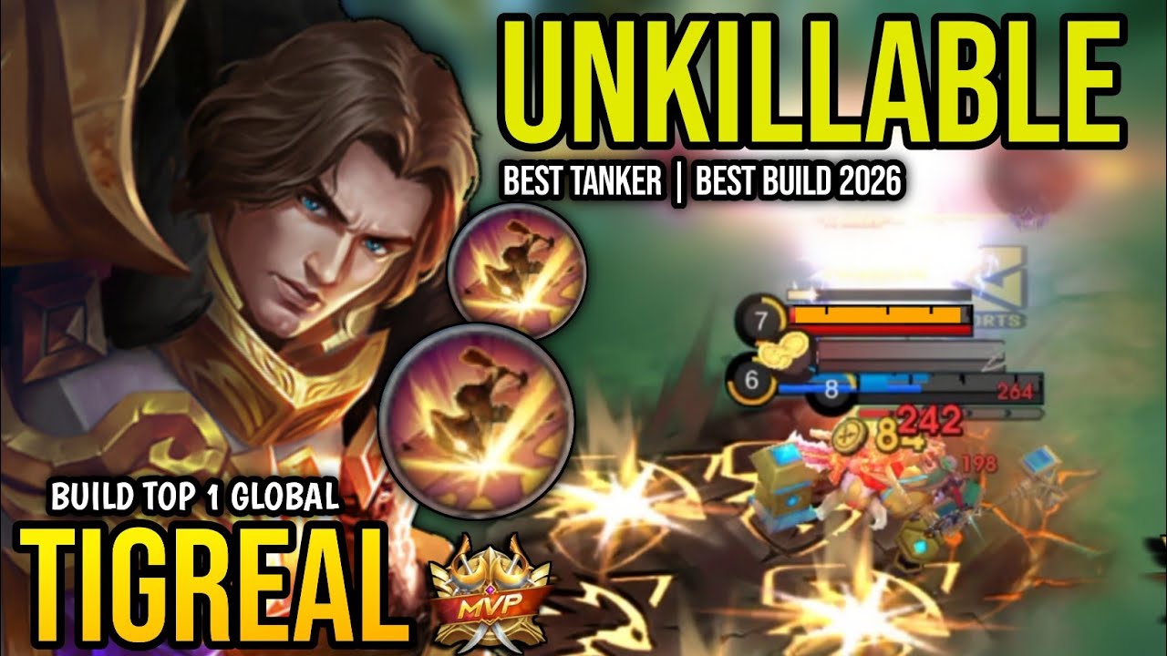 TIGREAL BEST BUILD 2026 | BUILD TOP 1 GLOBAL TIGREAL GAMEPLAY | MOBILE LEGENDS✓