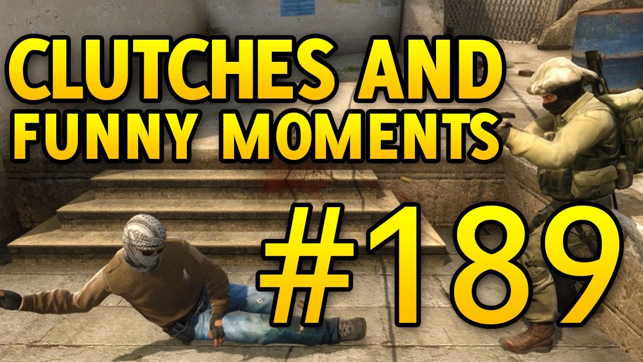 CSGO Funny Moments and Clutches #189 CS GO
