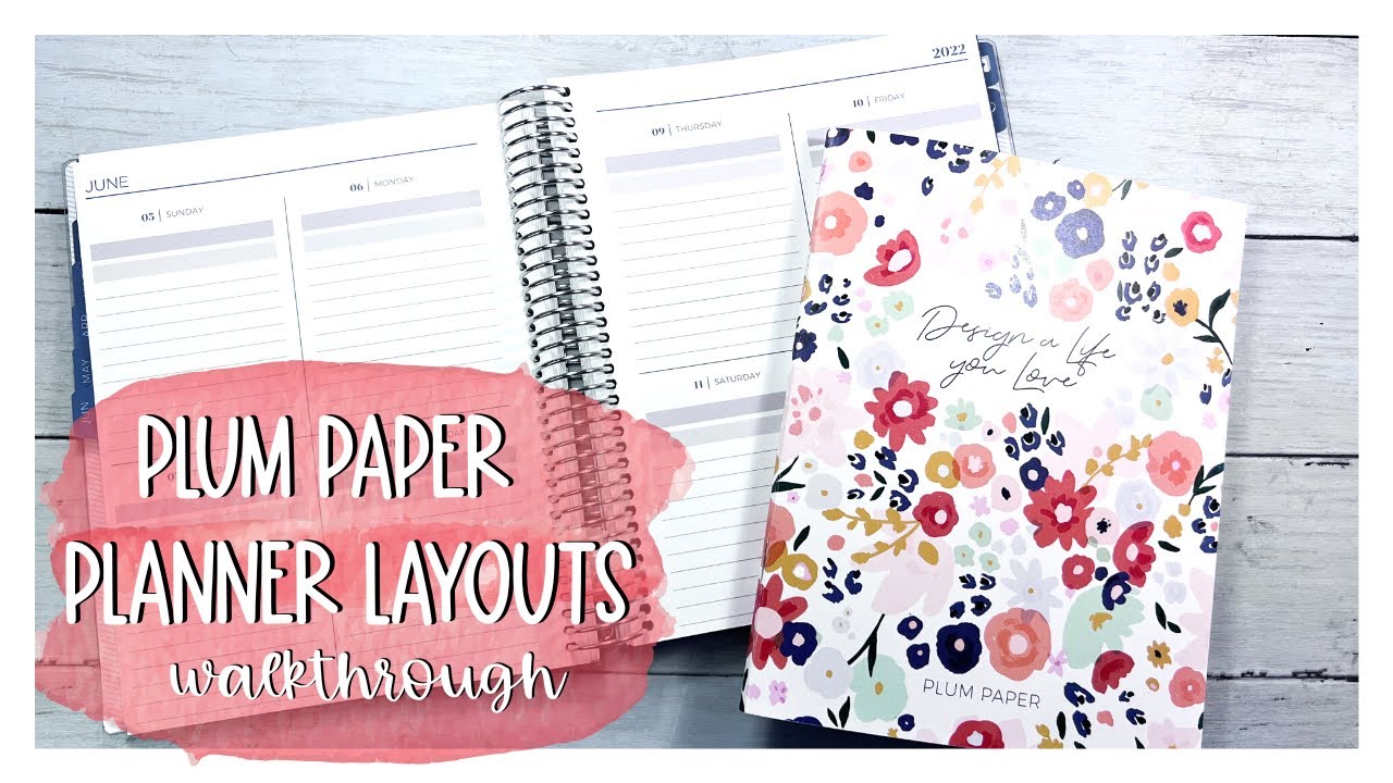 PLUM PAPER PLANNER LAYOUTS | Walking Through *Almost* Every PPP Layout and Customization Options