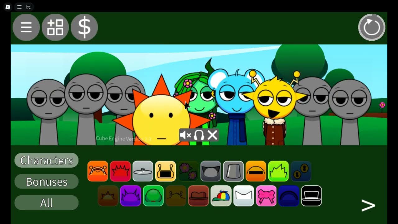 (come on come sing with us)  Sprunki parodybox-mix