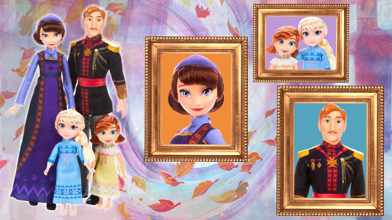 Frozen 2: Arendelle Royal Family Doll Set (Hasbro Target Exclusive) Queen Iduna Unboxing Review