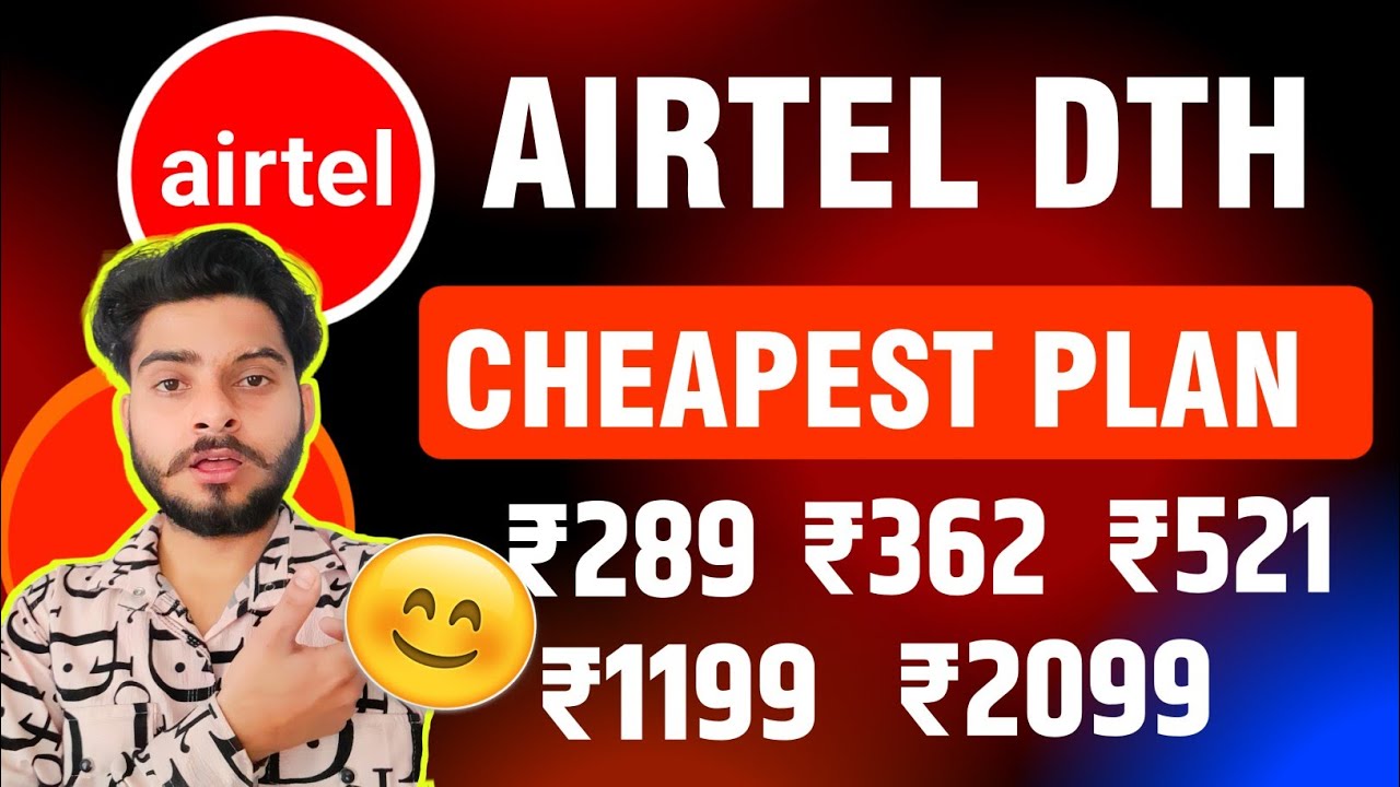 The Cheapest Airtel DTH Plans (2025) | Airtel Dish TV Ka Sabse Sasta Plan
