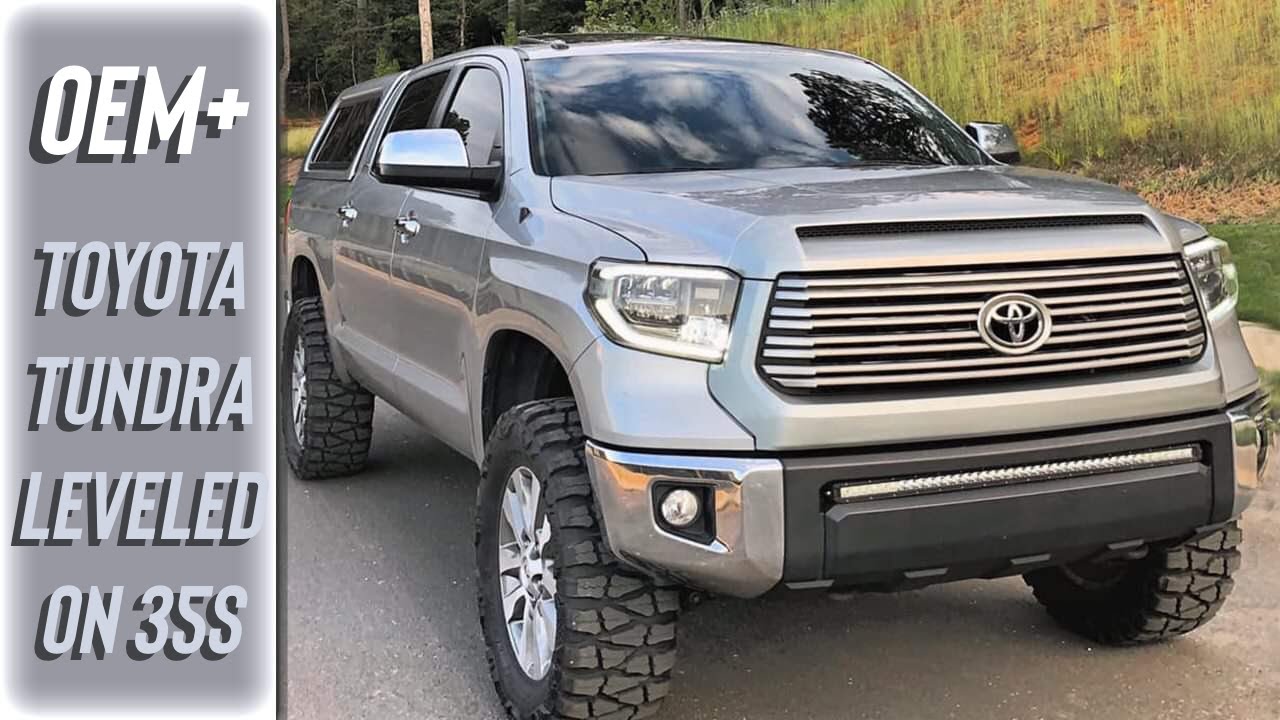 Toyota Tundra Leveled on 35s | OEM+ Style Fitment