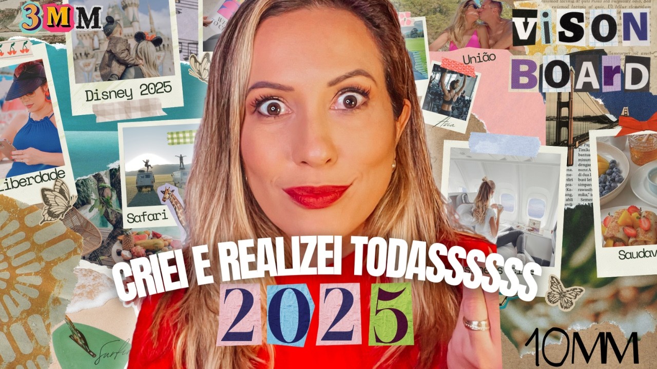 Como Criar um MAPA DOS SONHOS que realmente funciona em 2025