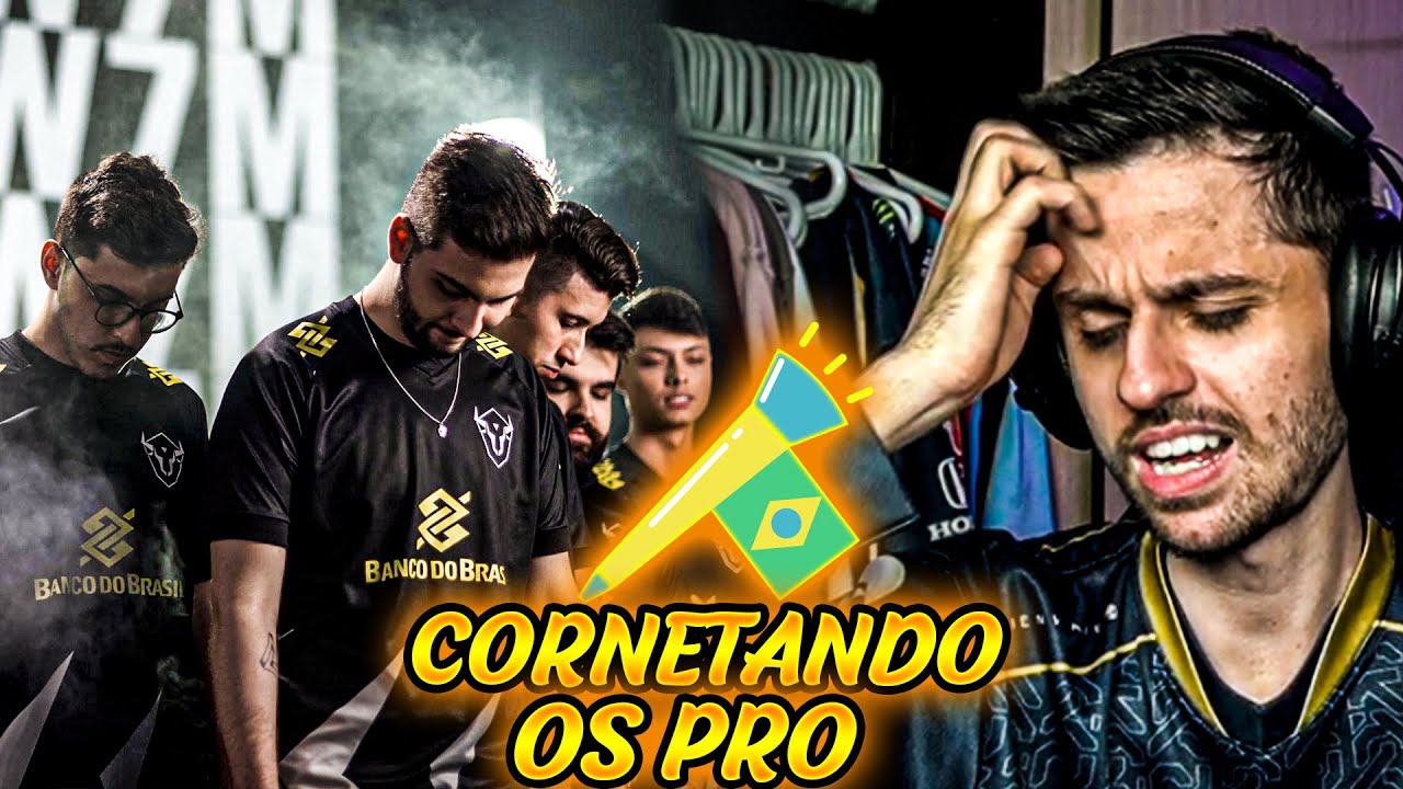 BR6 TA UMA LOUCURA E NINGU&Eacute;M PARA A W7MAJOR! - CORNETANDO OS PRO