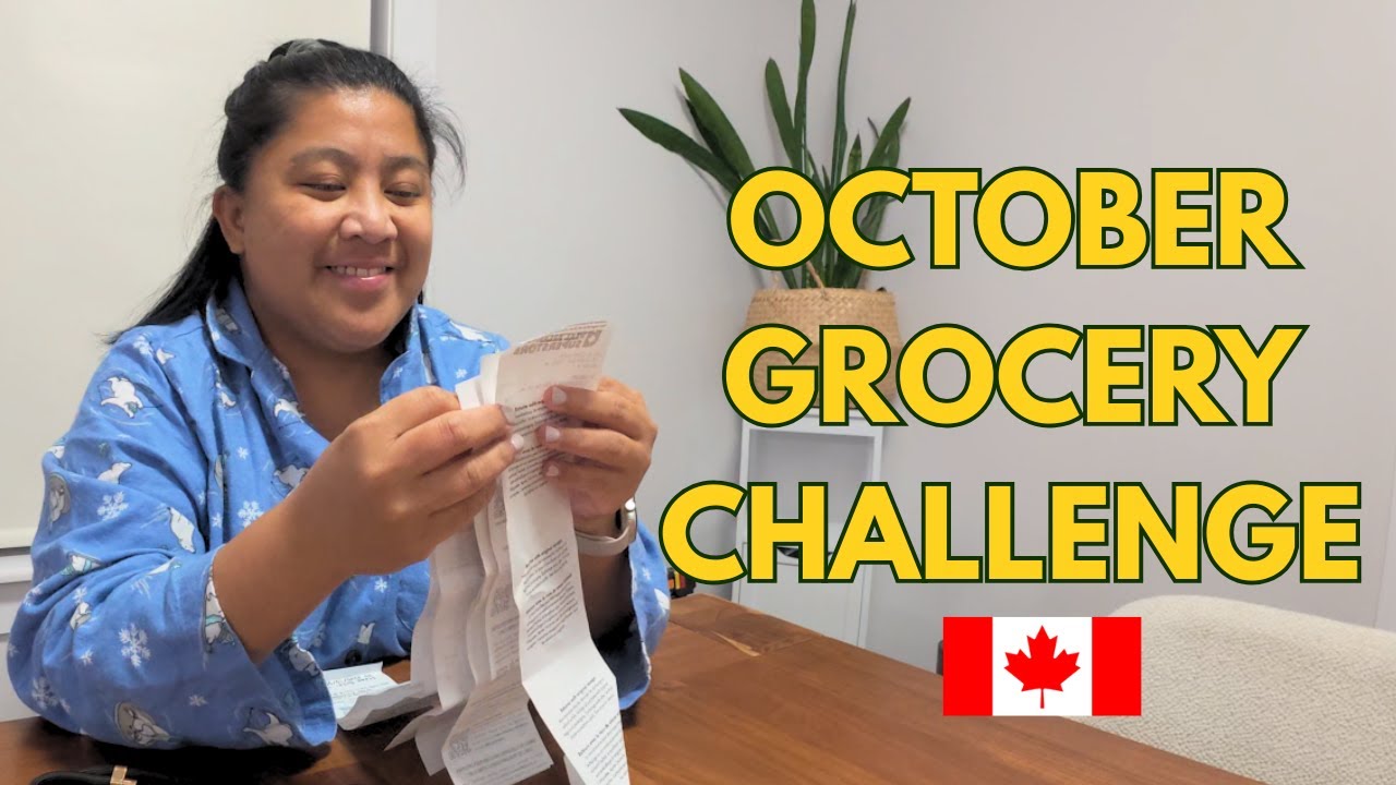$500 Grocery Budget for a Month in Canada 🇨🇦 | Moncton, NB Edition