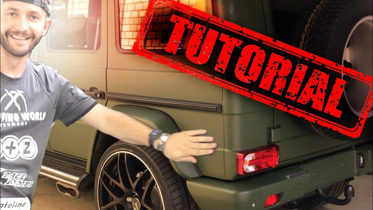 Die schwierigste Stoßstange der WELT!!  PERFEKT FOLIEREN!! TUTORIAL