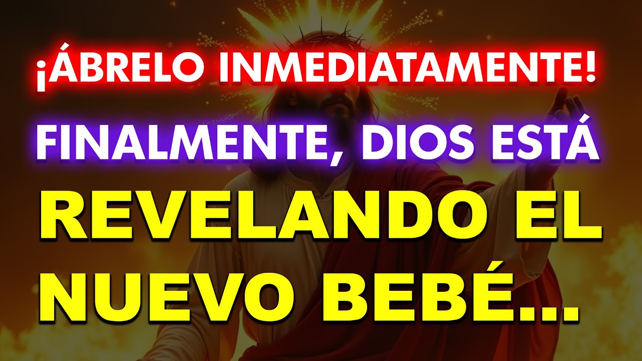 🚨Finalmente, Dios está revelando el nuevo bebé... ¡Ábrelo inmediatamente!