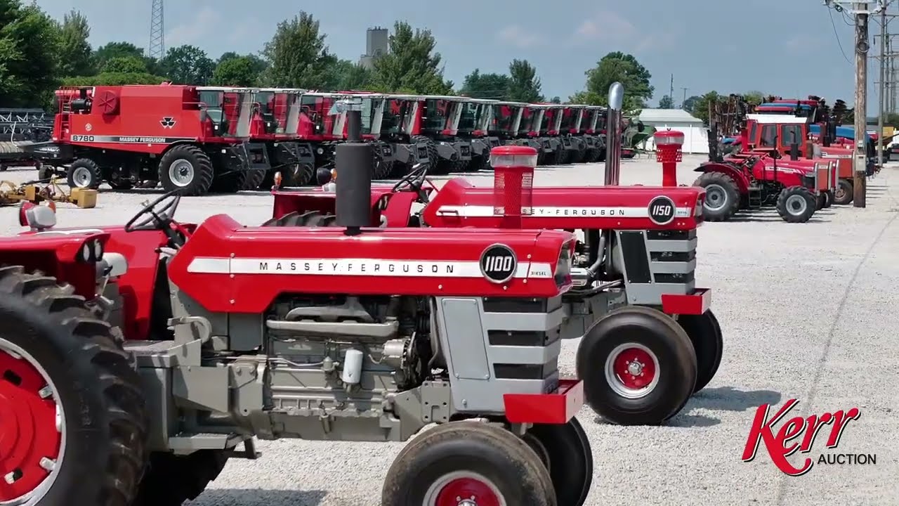 Kuhns Equipment Inventory Reduction Sale | Massey Ferguson Combines & One-of-a-Kind Tractors