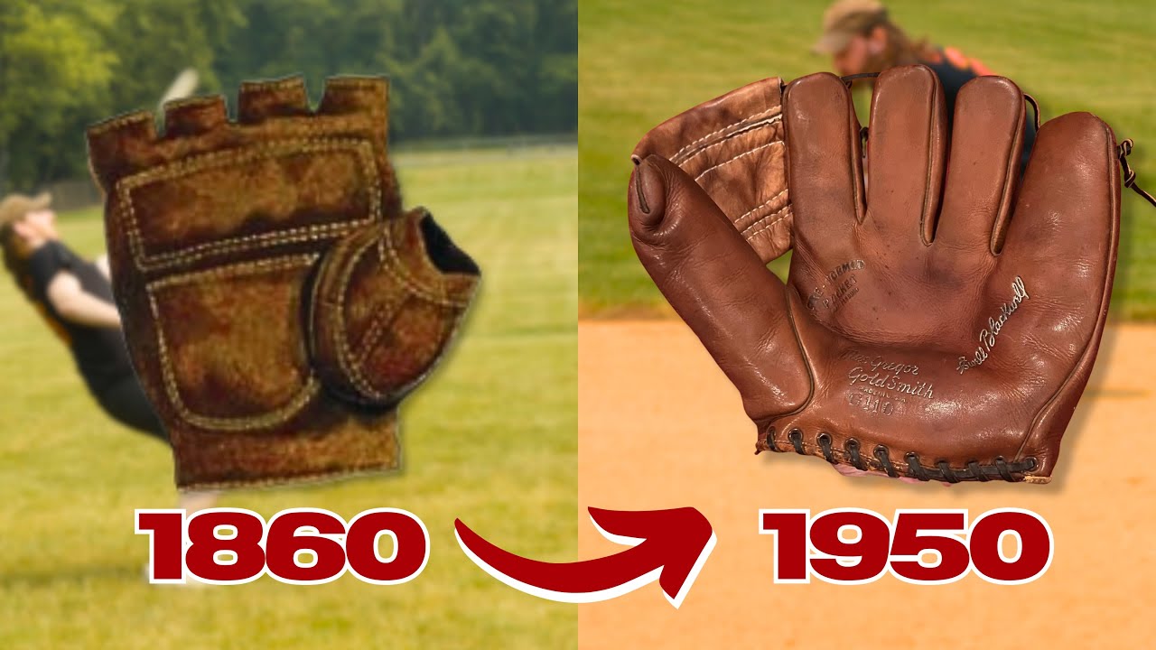 Fielding With A Glove From Every Decade