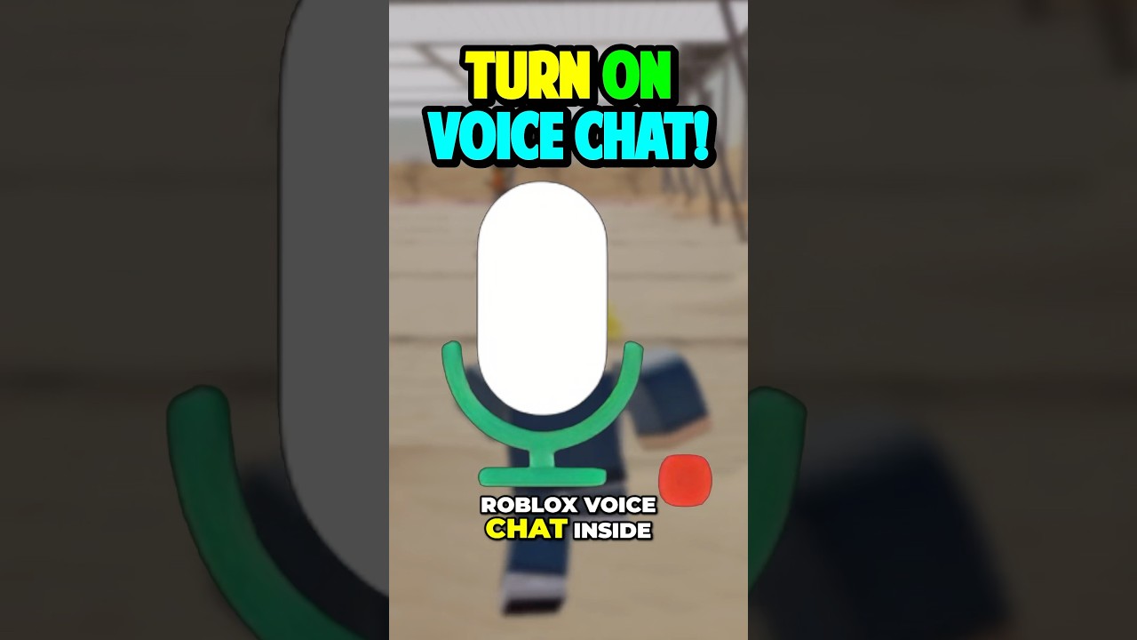 HOW To ENABLE Roblox VOICE CHAT!
