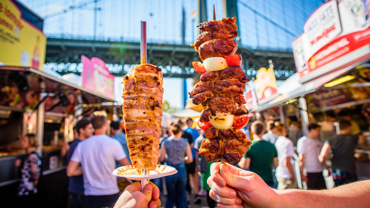 24 часа ЭПИЧЕСКОЙ УЛИЧНОЙ ЕДЫ в БЕРЛИНЕ | Итальянская и немецкая уличная еда в Берлине, Германия