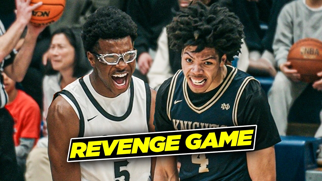 Bryce James Vs #1 Player Tyran Stokes REMATCH Gets HEATED