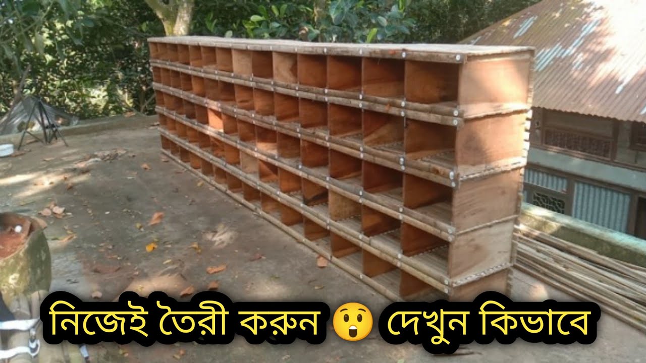 নিজেই তৈরী করুন কবুতরের ঘর দেখুন কিভাবে | #national_animalnimal_bd