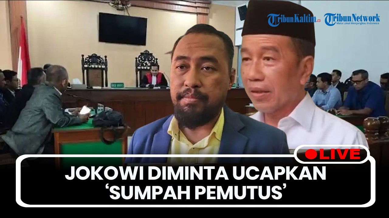 🔴LIVE: Jokowi Diminta Ucapkan 'Sumpah Pemutus' Soal Ijazah oleh Penggugat di CLS Solo