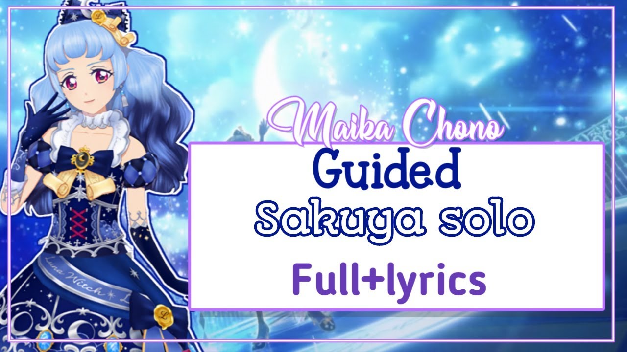 [ROMAJI LYRICS] Aikatsu Friends - Guided