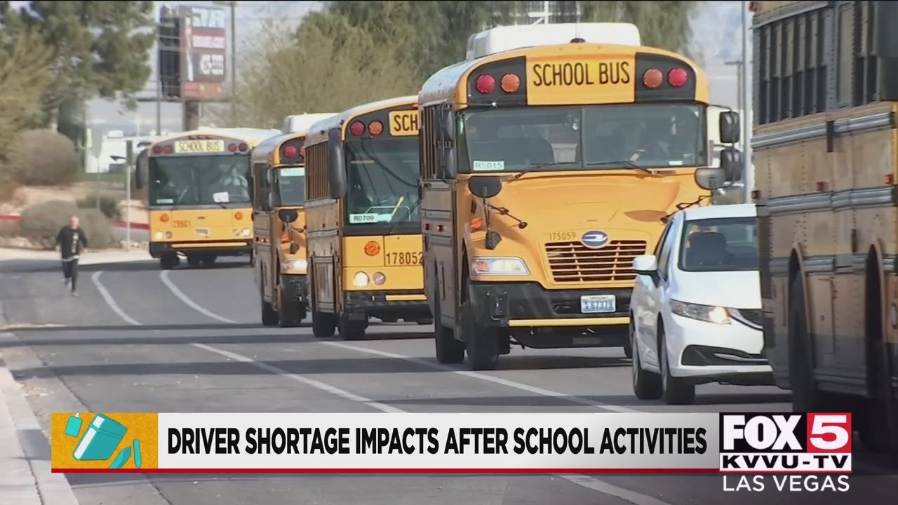 CCSD bus driver shortage impacting afterschool activities