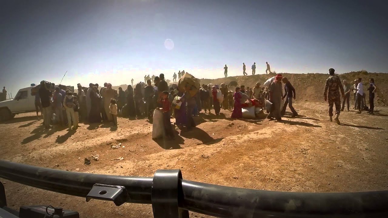 Go Pro Syria-Jordan Border Crossing