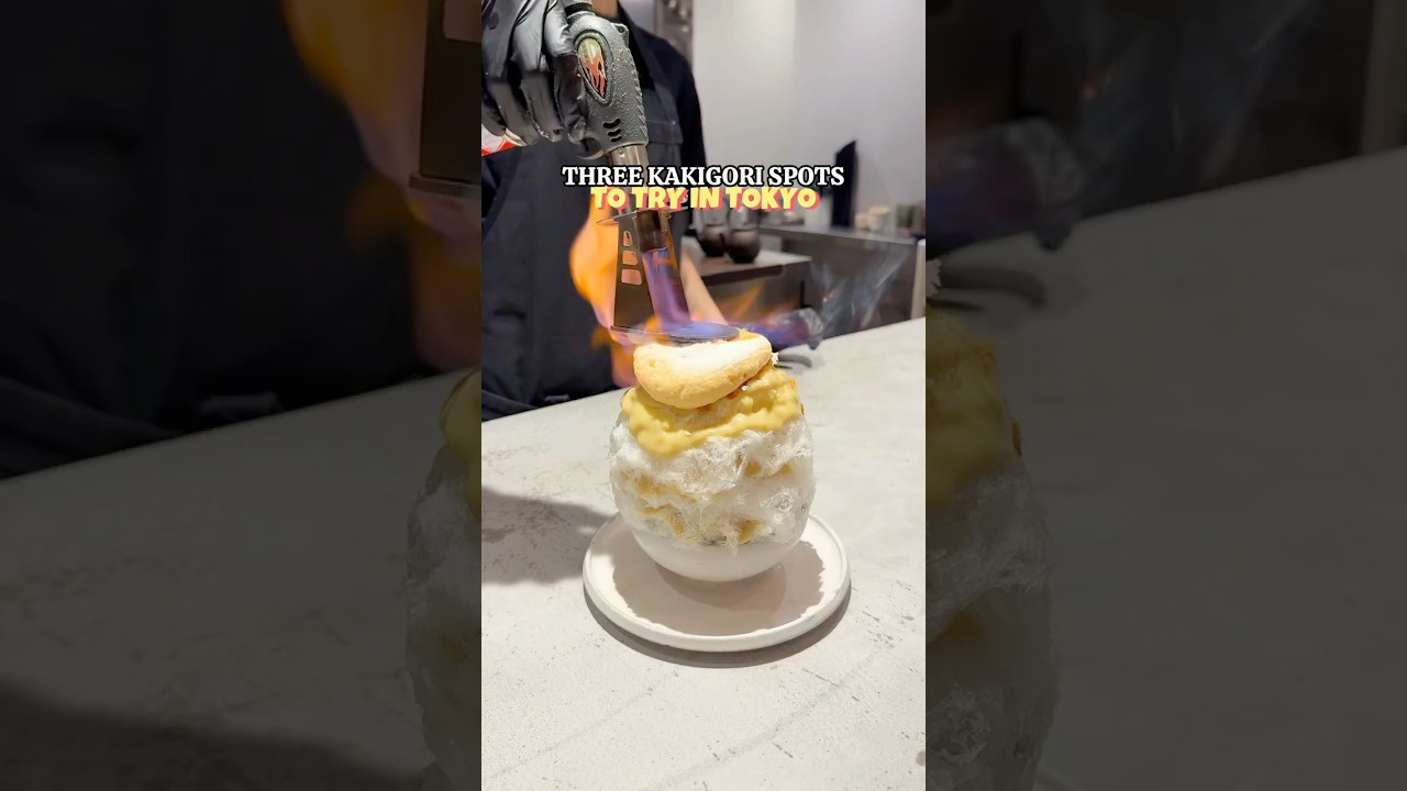 Three Kakigori to Try in Tokyo