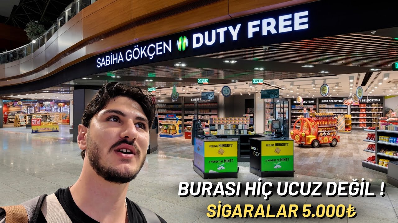Bu Havalimanı Gerçekten Pahalı - Fiyatları görünce ŞOK Olacaksınız !!!