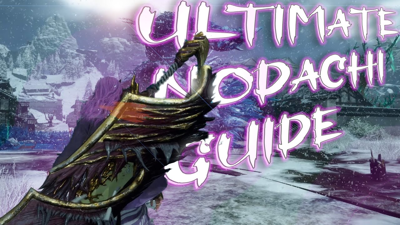 Wild hearts pro nodachi guide. Learn the Great sword.