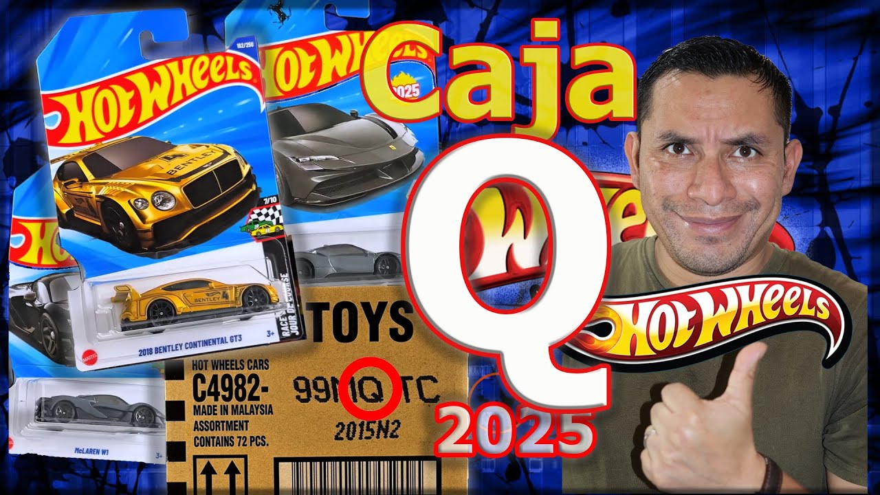 Caja Q Hot Wheels 2025