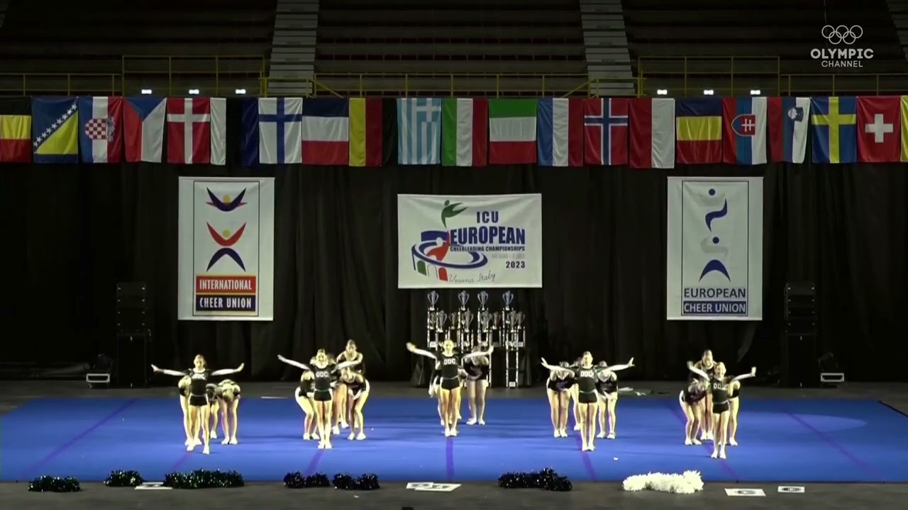 2023 ICU European Youth All Girl Median  - Team Austria OBV Classy Dragons