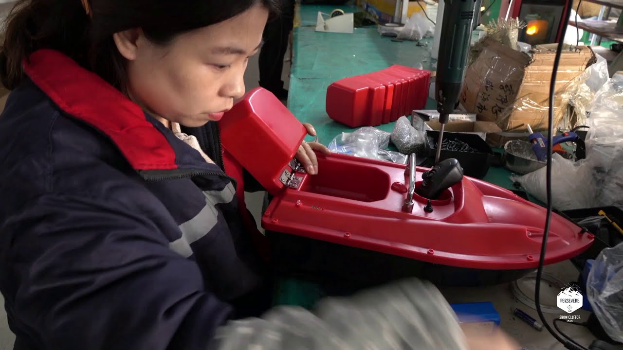 Installation process of bait boat