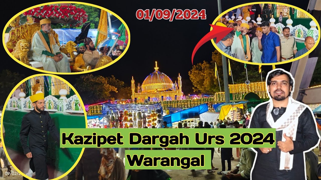 Kazipet Dargah Urs Hazrat Syed Shah Afzal Biyabani (2024) Warangal