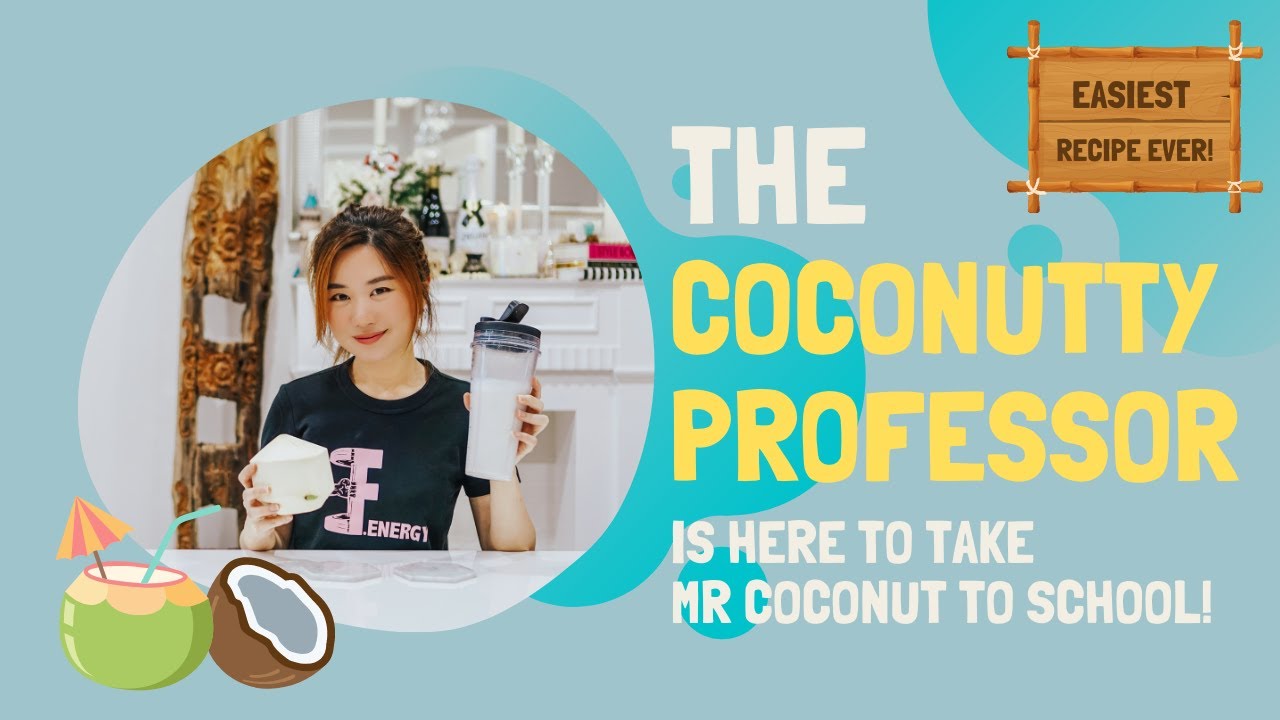QUENCH THAT TROPICAL COCONUT THIRST NOW | LOW CALORIE MR COCONUT STYLE SHAKE