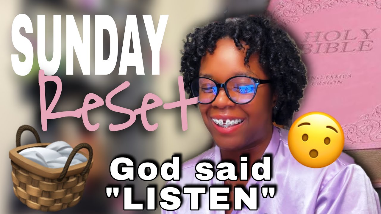 A Very Real Sunday Reset: Laundry, A Mini Haul & God Said ‘Listen