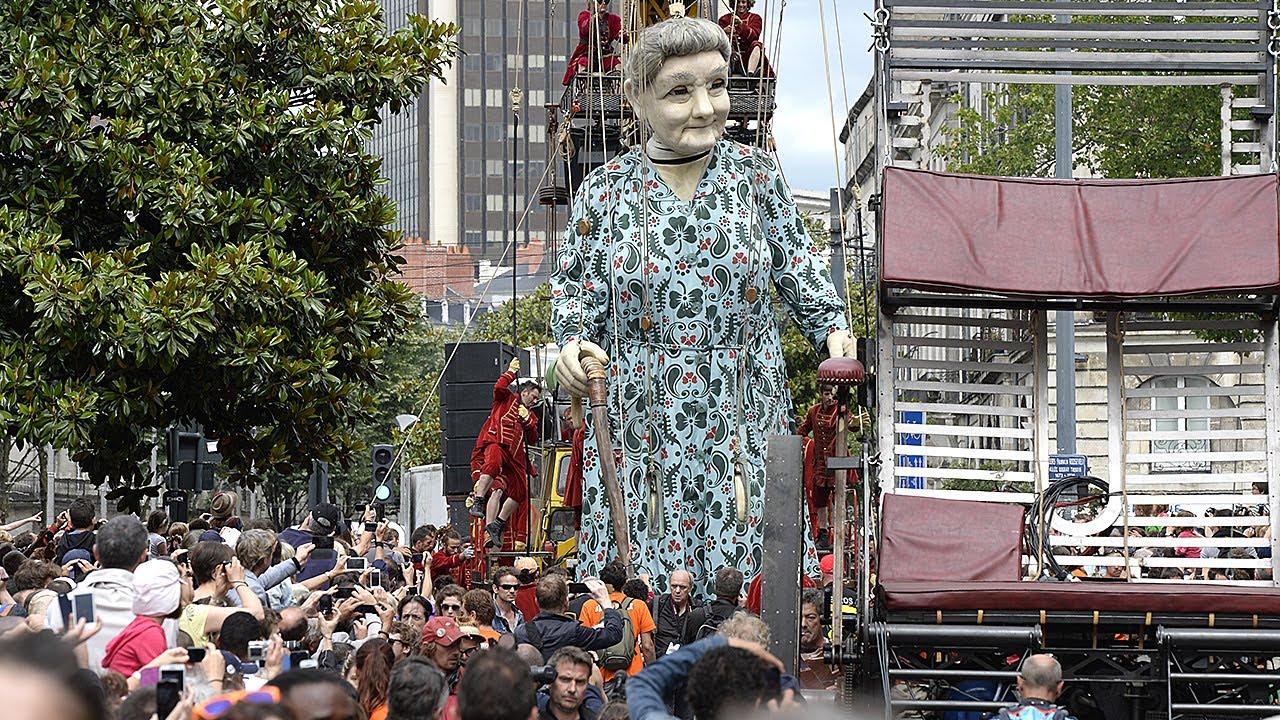 Les géants de la compagnie ROYAL de LUXE, Nantes, Perth, Liverpool...