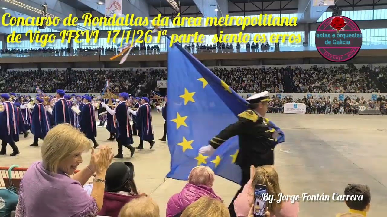 Concurso de Rondallas da área metropolitana de Vigo IFEVI 17/1/26 .Patrocina Xunta de Galicia.