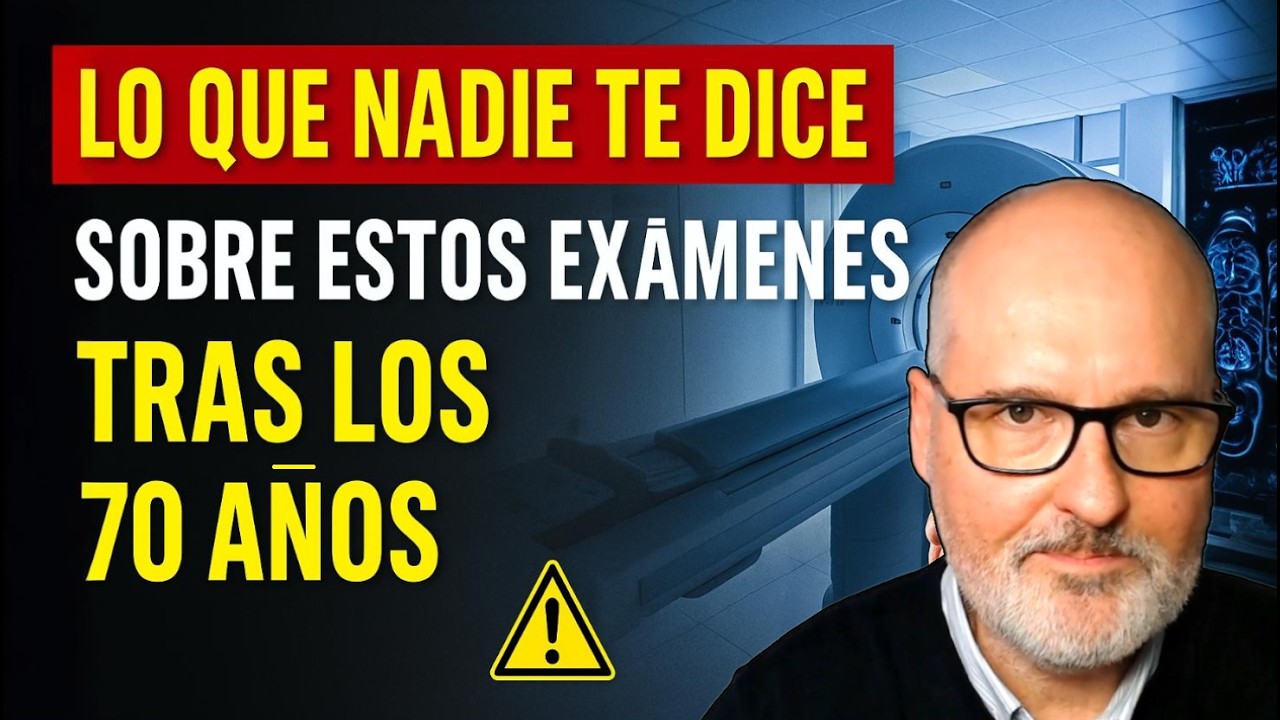¿DE VERDAD  necesitas estos CHEQUEOS después de los 70 AÑOS?