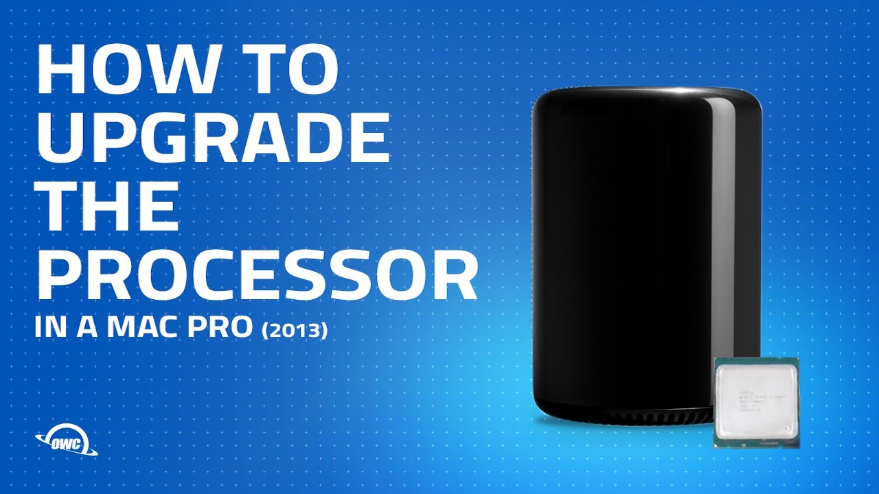How to Upgrade/Replace the Processor in a Mac Pro (2013) MacPro6,1
