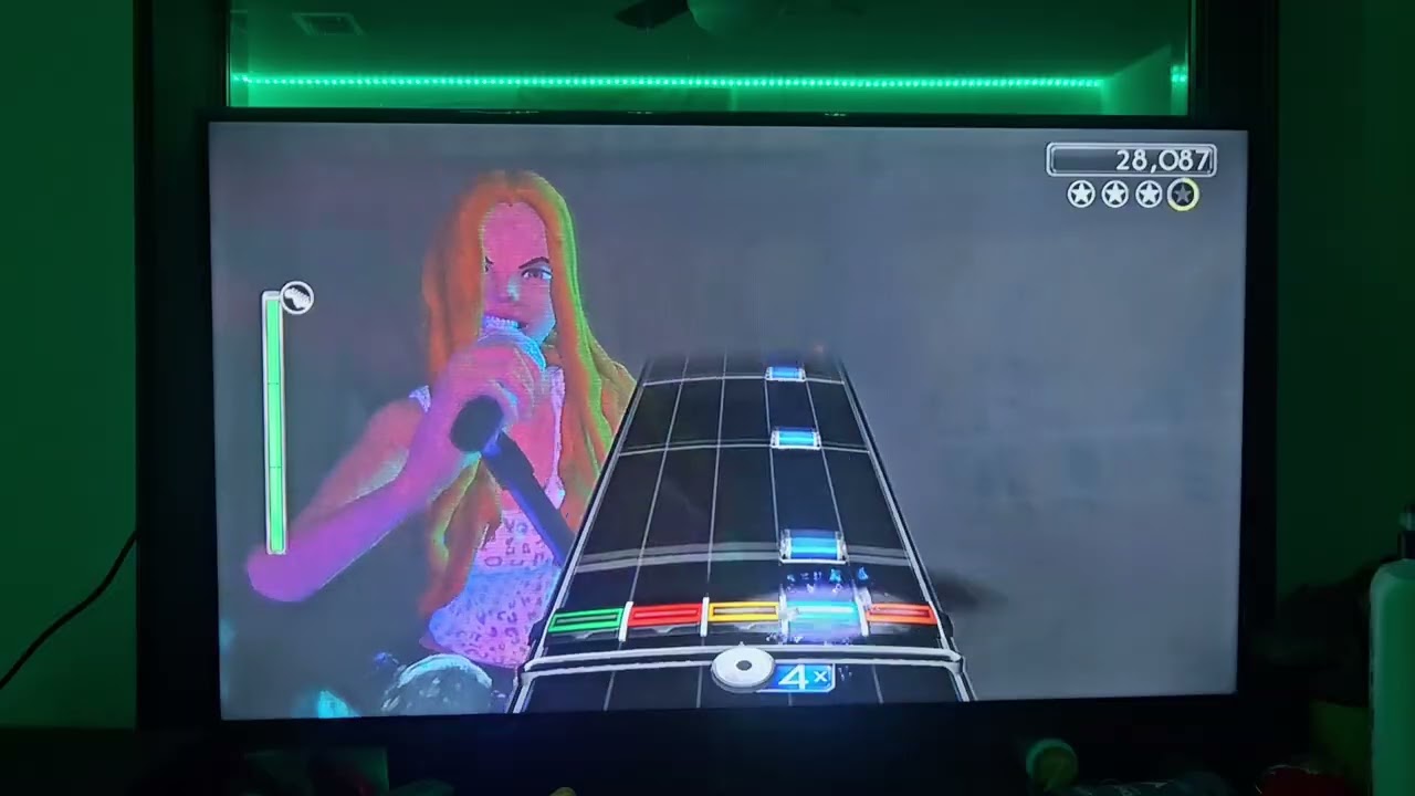 Rock Band 2 DLC Poker Face Expert Guitar 100% FC (90,308)