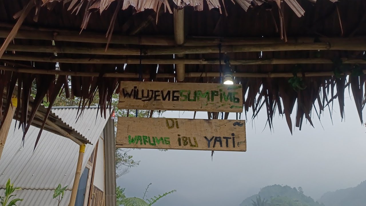 Moto vlog review warung ibu yati terasering cisalada 