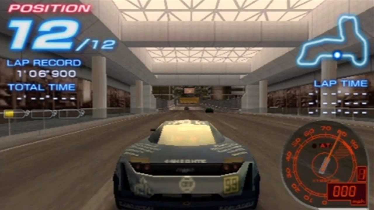 Ridge Racer PSP gameplay: Sunset Drive