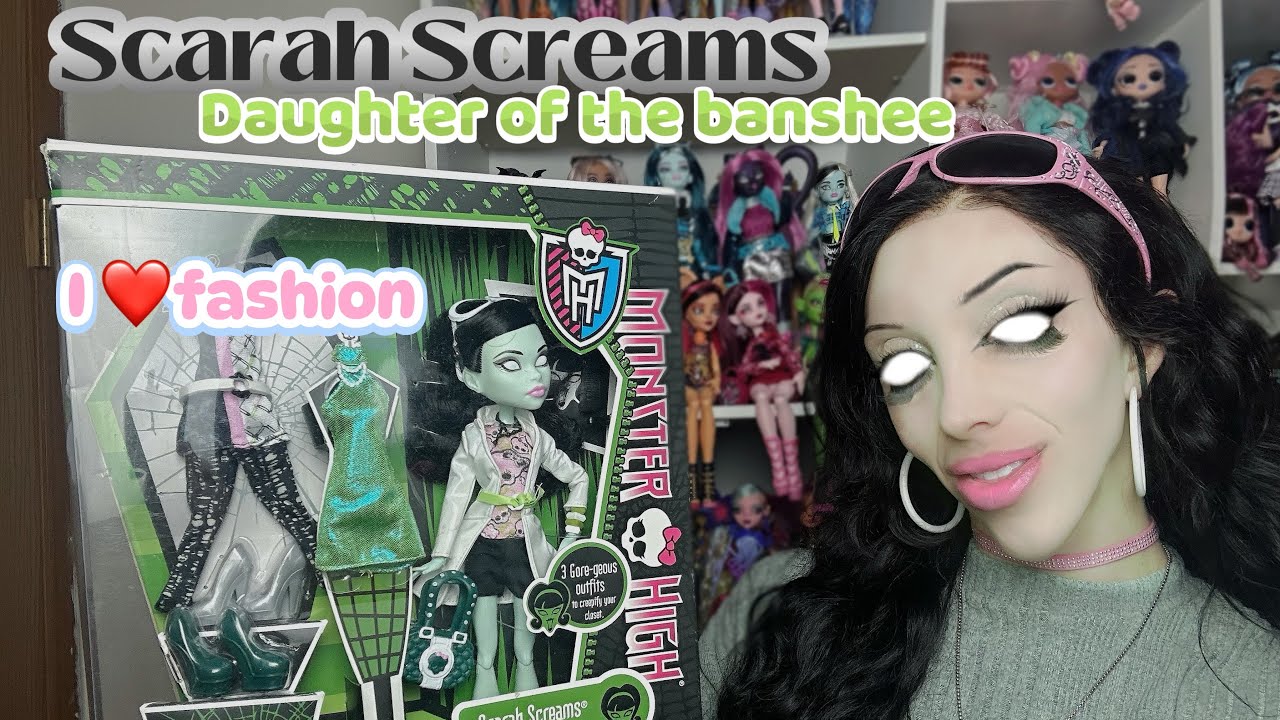 Monster High I ❤️ Fashion Scarah Screams Unboxing