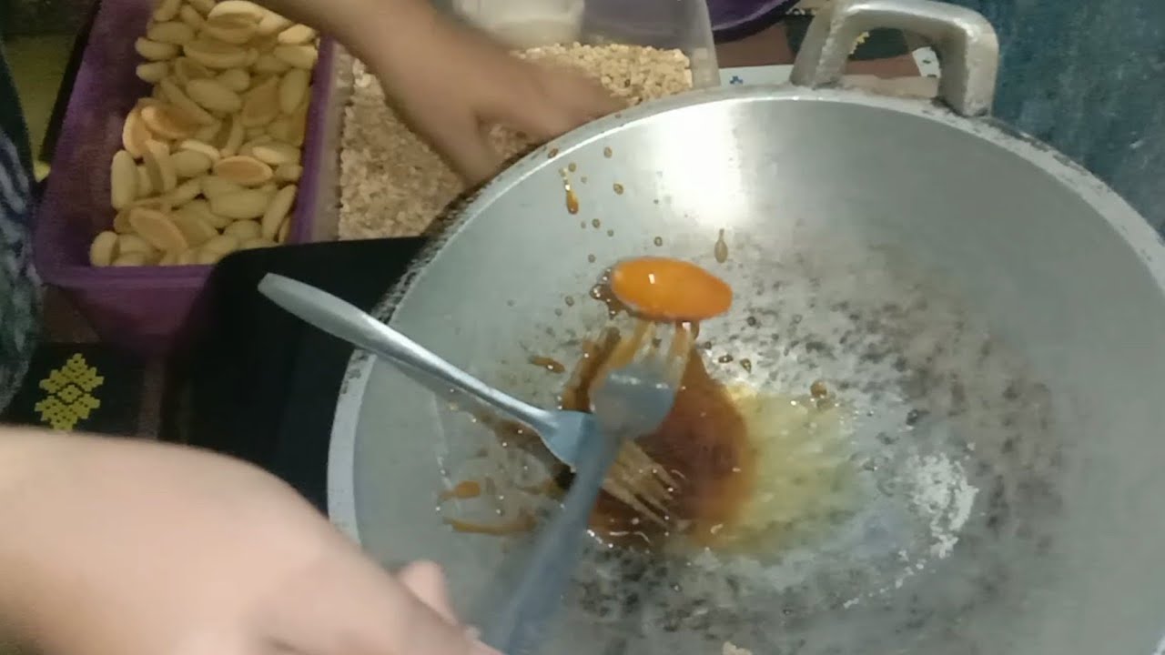 CARA SAYA MEMBUAT KARAMEL GULA UNTUK KUE KACANG KURMA...‼️HARUS HATI-HATI MEMBUAT KUE KURMA INI‼️