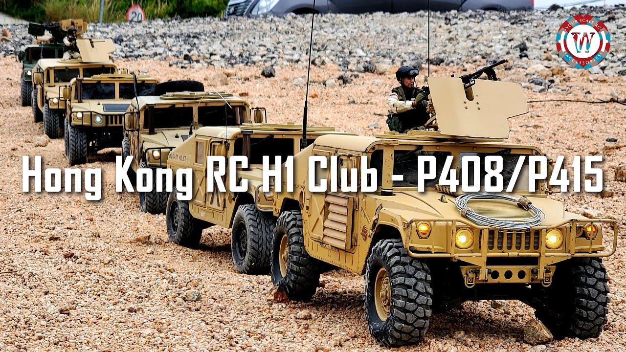 20210418 The 2nd march by Hong Kong RC H1 Club - Humvee P408